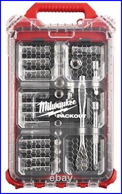 Milwaukee, 3/8 in. Drive Metric Ratchet and Socket Mechanics Tool Set SHIPS NOW