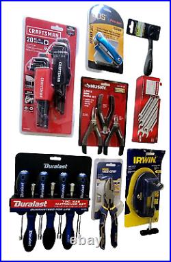 New wholesale tools. Total 42 pc. 6 different manufacturers