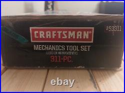 Rare Craftsman 311 Pc Mechanics Tool Set Metric-SAE 1/43/81/2 Drivers 9-53311