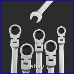 Ratchet Wrench Tool Set Car Repair Chromium Vanadium Steel Keys Double End Kits