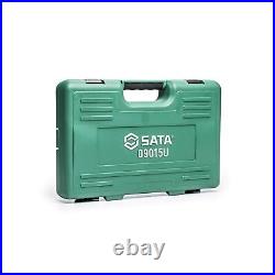 SATA 93-Piece SAE and Metric 120XP Mechanic's Hand Tool Ratchet and Socket Se