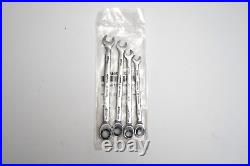 Snap-on Tools NEW SOXRM704A 4 Pc Metric 0° Non-Reversing Ratcheting Wrenches