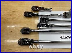 Snap-on Tools USA NEW 8 Piece 3/8 Drive Chrome Master Ratchet Set