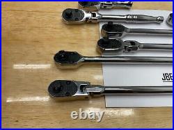 Snap-on Tools USA NEW 8 Piece 3/8 Drive Chrome Master Ratchet Set