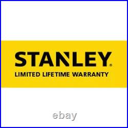Stanley 201-PC Mechanics Tool Set Sockets Wrenches Screwdriver Durable Case NEW