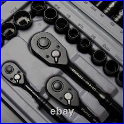 Stanley Mechanics Hand Tool Set 201-Piece with Portable Storage Case Black New
