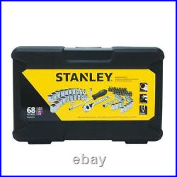 Stanley Mechanics Tool Set 97Pc Full Polish SAE Metric Bonus 68Pc Mechanic Tools