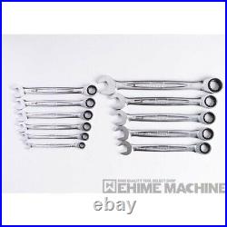 TONE Swing Quick Ratchet Box Wrench Set RM110 with Tool Box 11 Pieces New Japan
