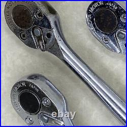 TOYOTA Motor Ratchet Wrench OEM Mechanic Car Hand Tool Set of 4