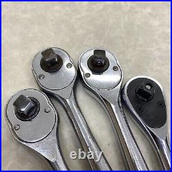 TOYOTA Motor Ratchet Wrench OEM Mechanic Car Hand Tool Set of 4