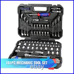 Tool Set Hand Tools for Car Repair Ratchet Spanner Wrench Socket Professional