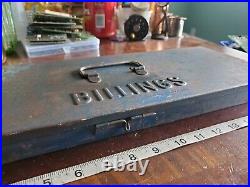 Vintage Billings 3/8 Drive Ratchet Socket Wrench Set withBreaker, Extensions, Etc