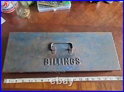 Vintage Billings 3/8 Drive Ratchet Socket Wrench Set withBreaker, Extensions, Etc