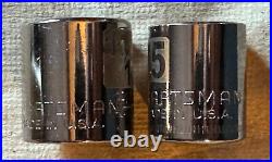 Vintage Craftsman 94 pc Mechanics Tool Set No. 937094 SAE + Metric Made in USA