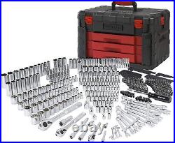 WORKPRO 450 Pieces Universal Professional Mechanic Tool Set With Durable Bag Box