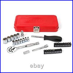 WORKPRO socket wrench set garage tool set ratchet wrench insertion angle 6.35mm