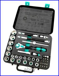 Wera 8100 SB 2 Zyklop Speed Ratchet Set, 3/8 Drive, Metric