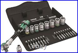 Wera 8100 SB 6 Zyklop Speed Ratchet Set 3/8 Drive Metric 29 Piece 05004046001