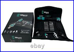 Wera Tools 26Pc Zyklop KK Speed Ratchet ¼ Socket and Bit Set with Pouch Metric